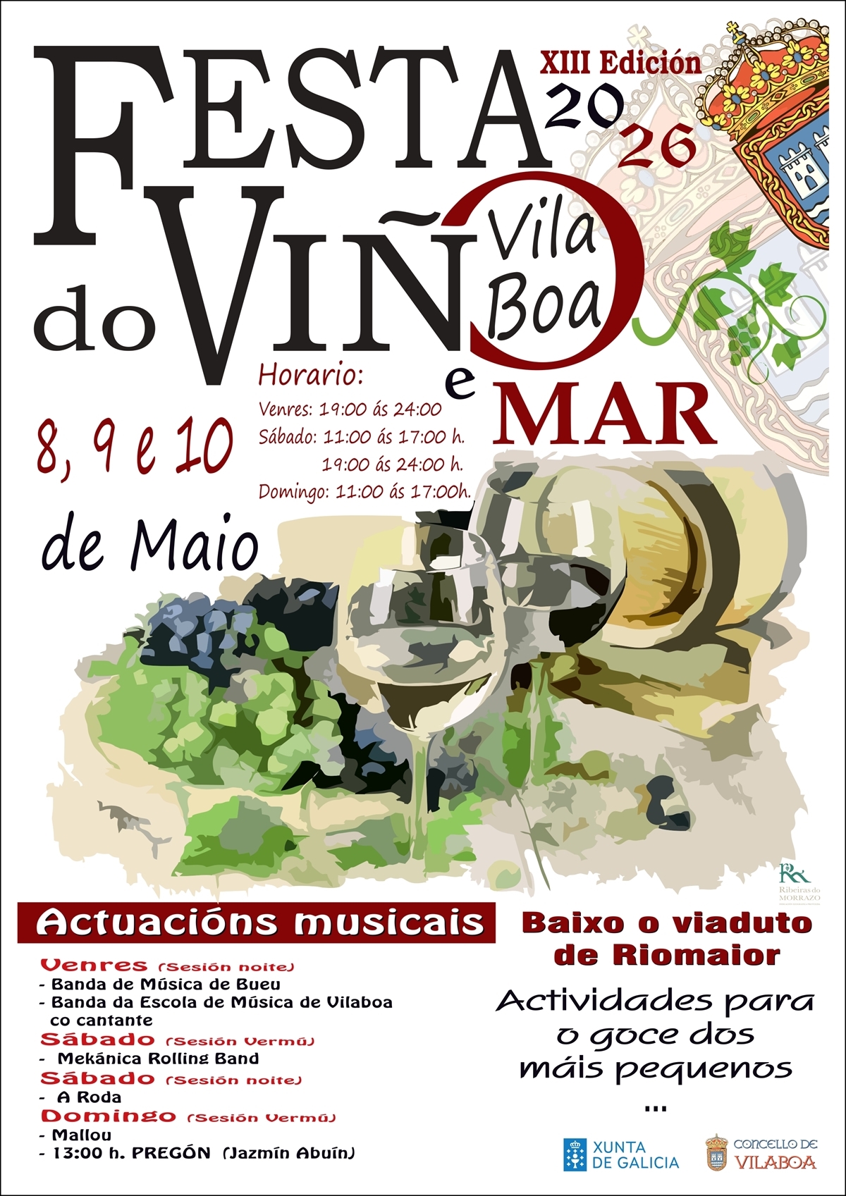 XIII Festa do Viño de Vilaboa 2026