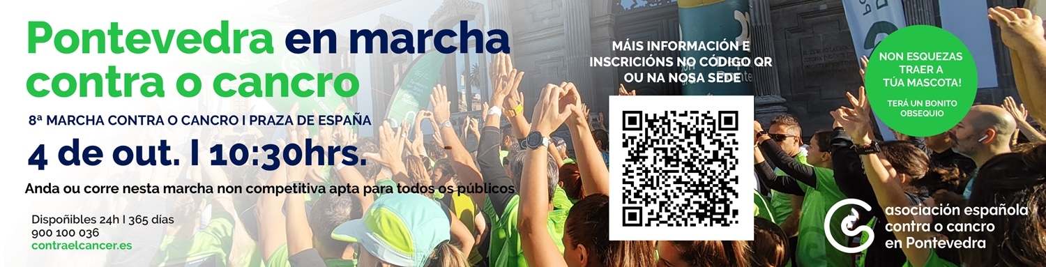 8ª Marcha AECC Pontevedra 2026 980×250